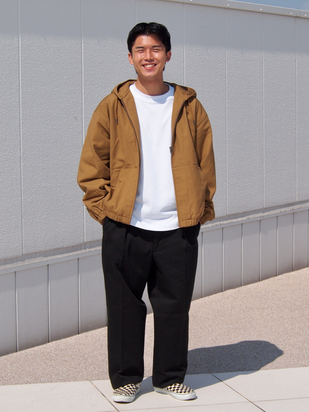 最大77％オフ！ UNIQLO フーデッドジップアップブルゾン econet.bi