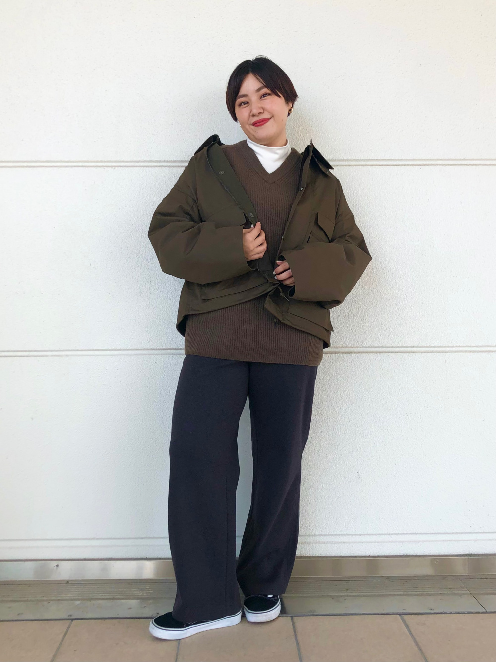 UNIQLO／ユーティリティショートブルゾン Mサイズ - メルカリ