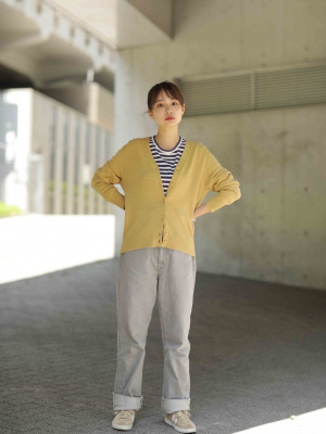 ユニクロ公式 | クレープウールVネックカーディガン（長袖）