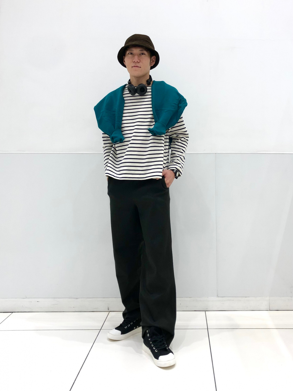 ブラッシュドジャージーシャツジャケット セットアップ可能