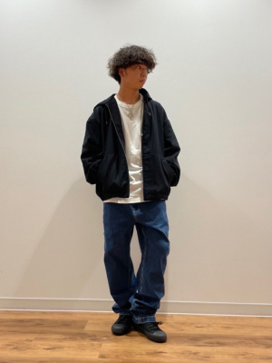 ユニクロ公式 | フーデッドジップアップブルゾン