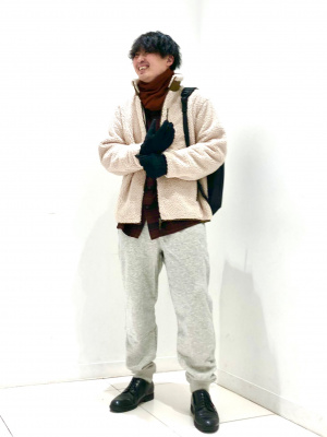 ユニクロ公式 | ヒートテックボアスウェットパンツ（丈標準70～76cm