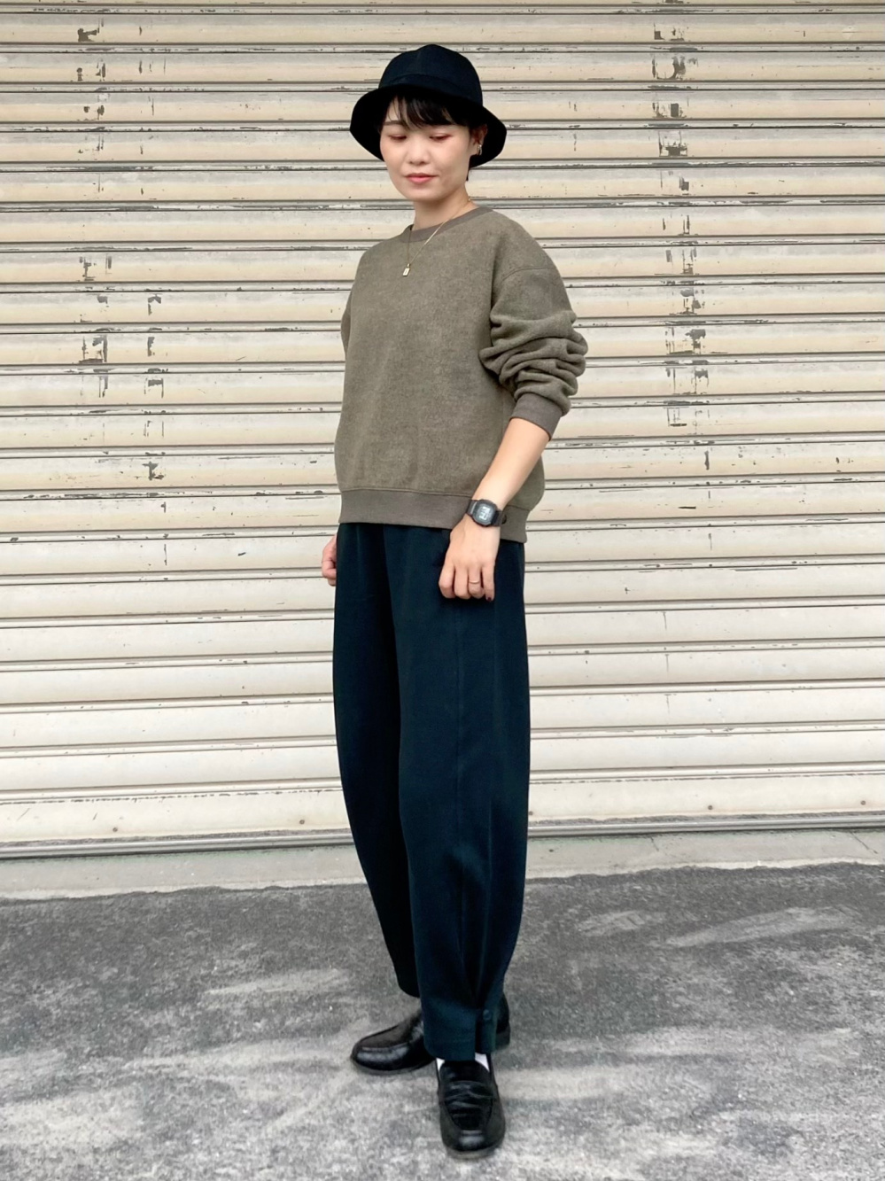【近年美品✨】フォクシー　ガウチョパンツ ジャージー ワイド　ネイビー 40 近年美品✨】フォクシー ガウチョパンツ ジャージー ワイド ネイビー