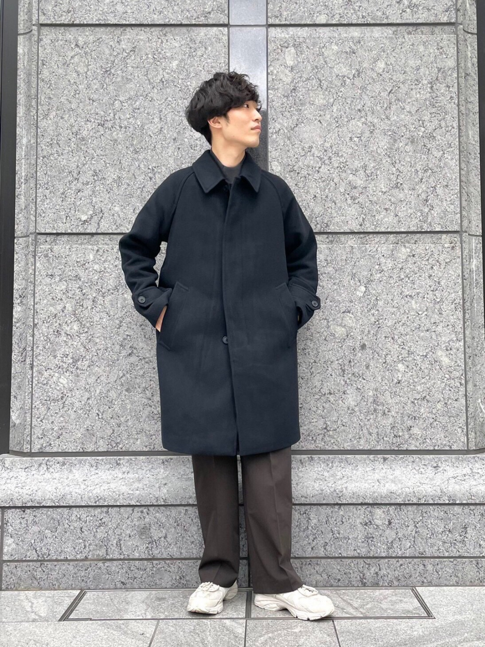 ユウタ‼️ UNIQLO シングルブレストコート　【新品未使用】 UNIQLO - ユニクロ シングルブレストコートの通販 by ⋆𐙚