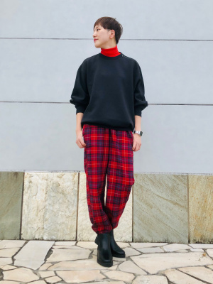 ユニクロ公式 | フランネルパンツ(レディース)