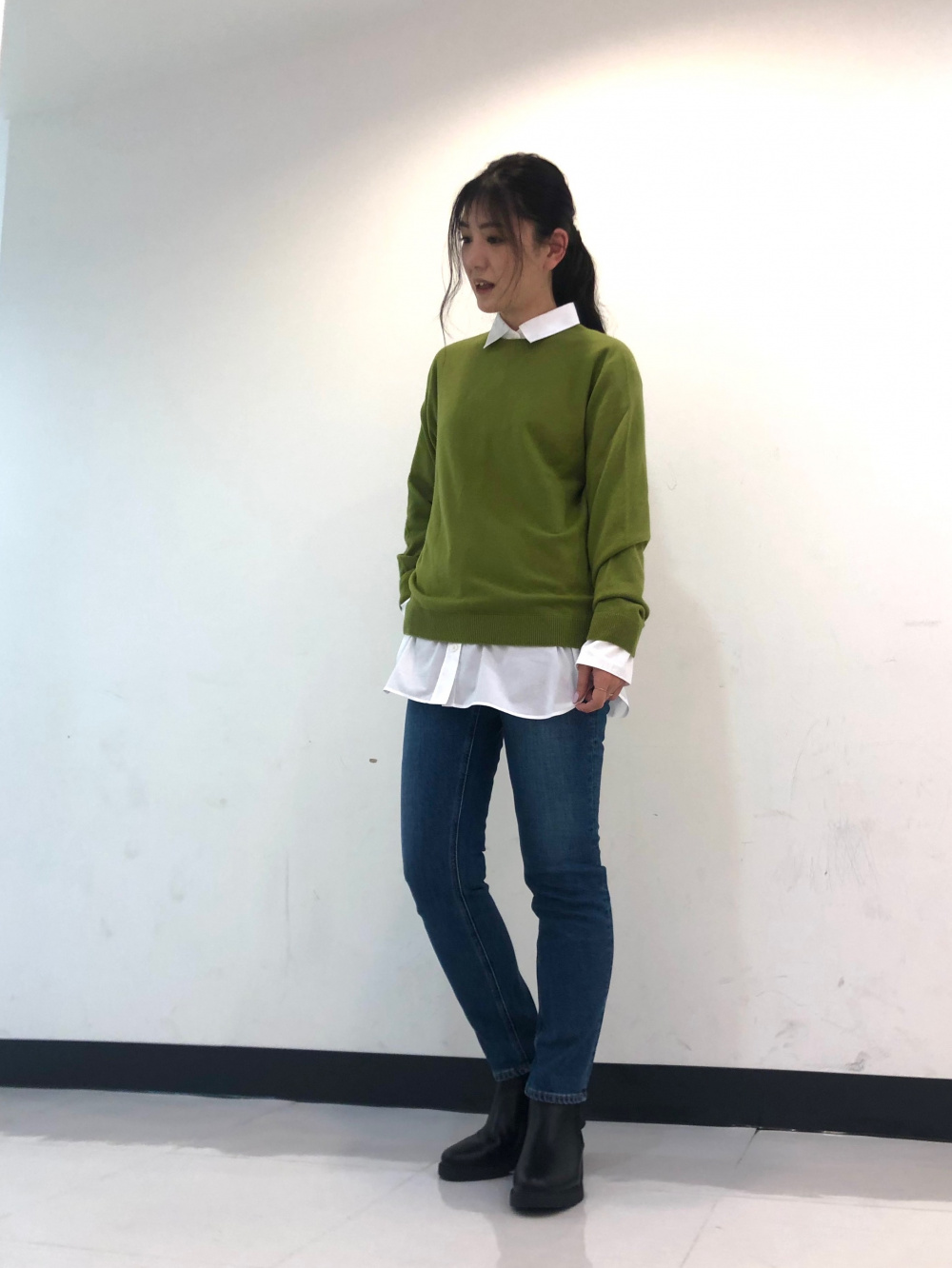 UNIQLO カシミヤクルーネックセータートップス