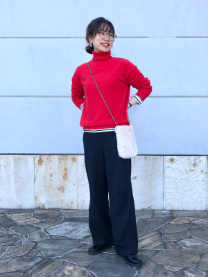 ユニクロ公式 | 3Dカシミヤタートルネックセーター（長袖）