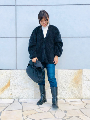 ユニクロ公式 | コンフィールタッチミドルブーツ