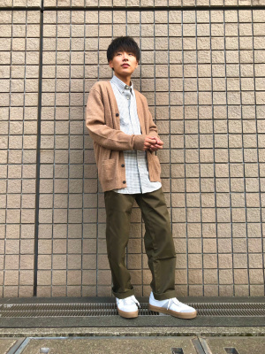 ユニクロ公式 | フランネルチェックシャツ（ボタンダウンカラー・長袖）