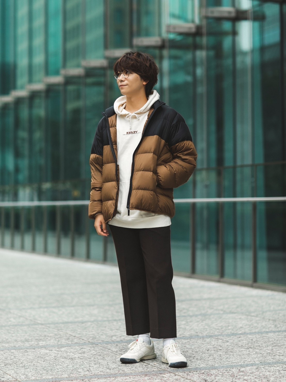 ウルトラライトダウンジャケット/3Dカット」の着用コーディネート