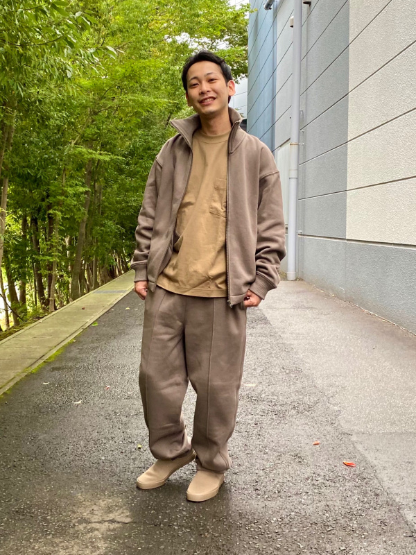 ユニクロユー（UNIQLO U）2022AW ボアスウェットトラックパンツ