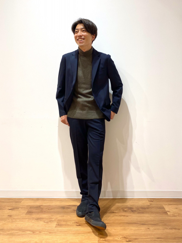 2WAYストレッチジャケット（袖丈着丈標準）、ピーコートの