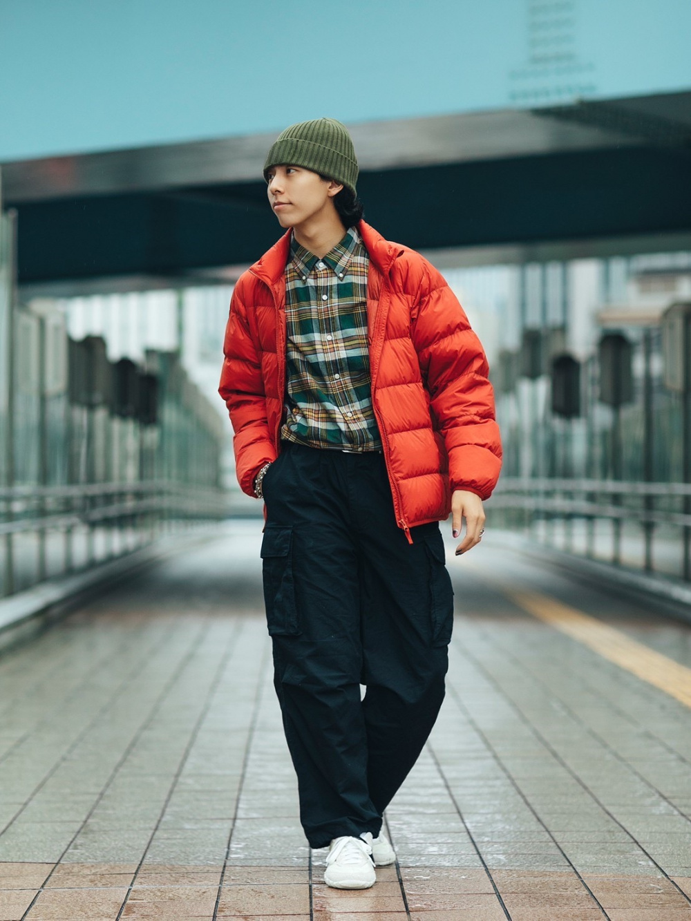 ウルトラライトダウンジャケット/3Dカット」の着用コーディネート