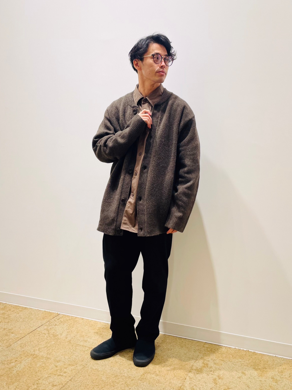 美品 ユニクロ 2WAYストレッチジャケット ブラック サイズM