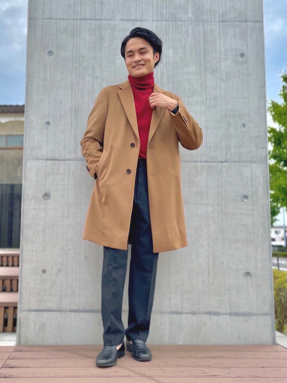ユニクロ】10月下旬発売予定！ウールカシミヤチェスターコートの