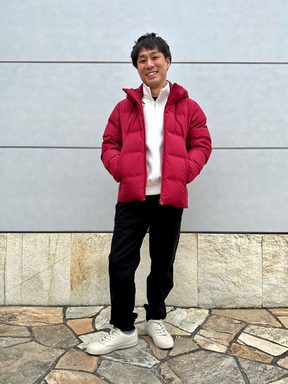 ウルトラストレッチドライスウェットハーフジッププルオーバー