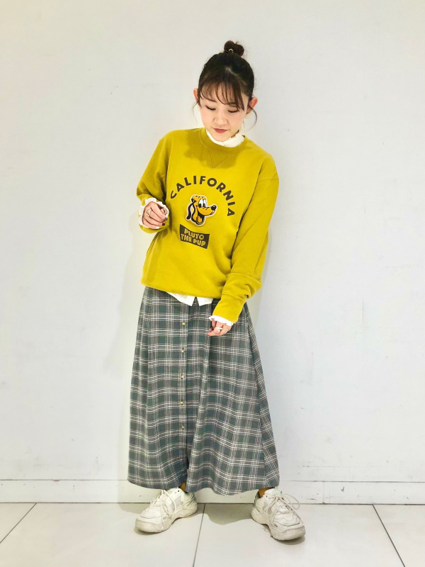 ユニクロ公式 ディズニー ミッキー フレンズ スウェットシャツ 長袖