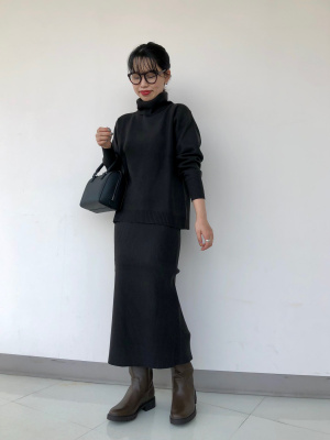 ユニクロ公式 | コンフィールタッチミドルブーツ