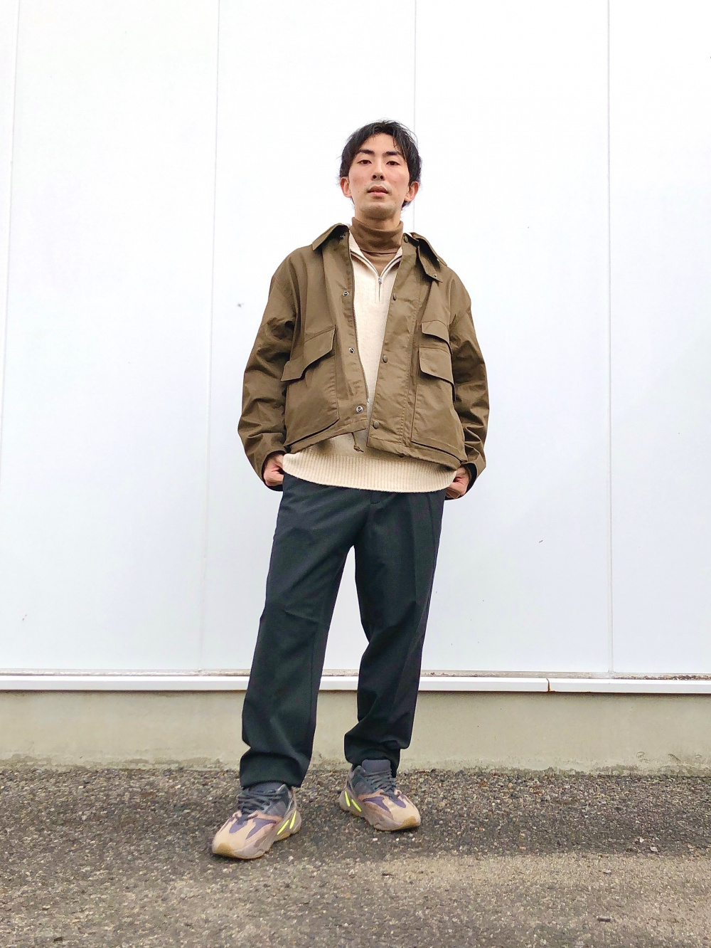 ユーティリティショートブルゾン」の着用コーディネート| ユニクロ公式