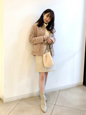 リンクコーデ 【新品】UNIQLO 防風アウターフリースショートコート 親子で◎UNIQLOキッズアウター | LEE