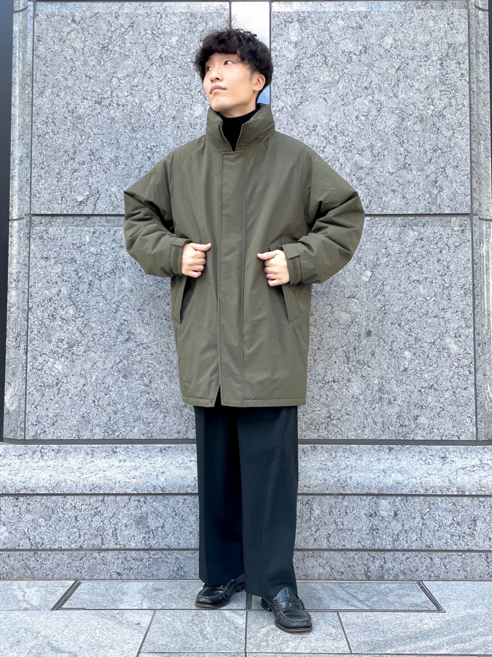 UNIQLO】防風パデッドコート オーバーサイズ 今日まで3,000円引き