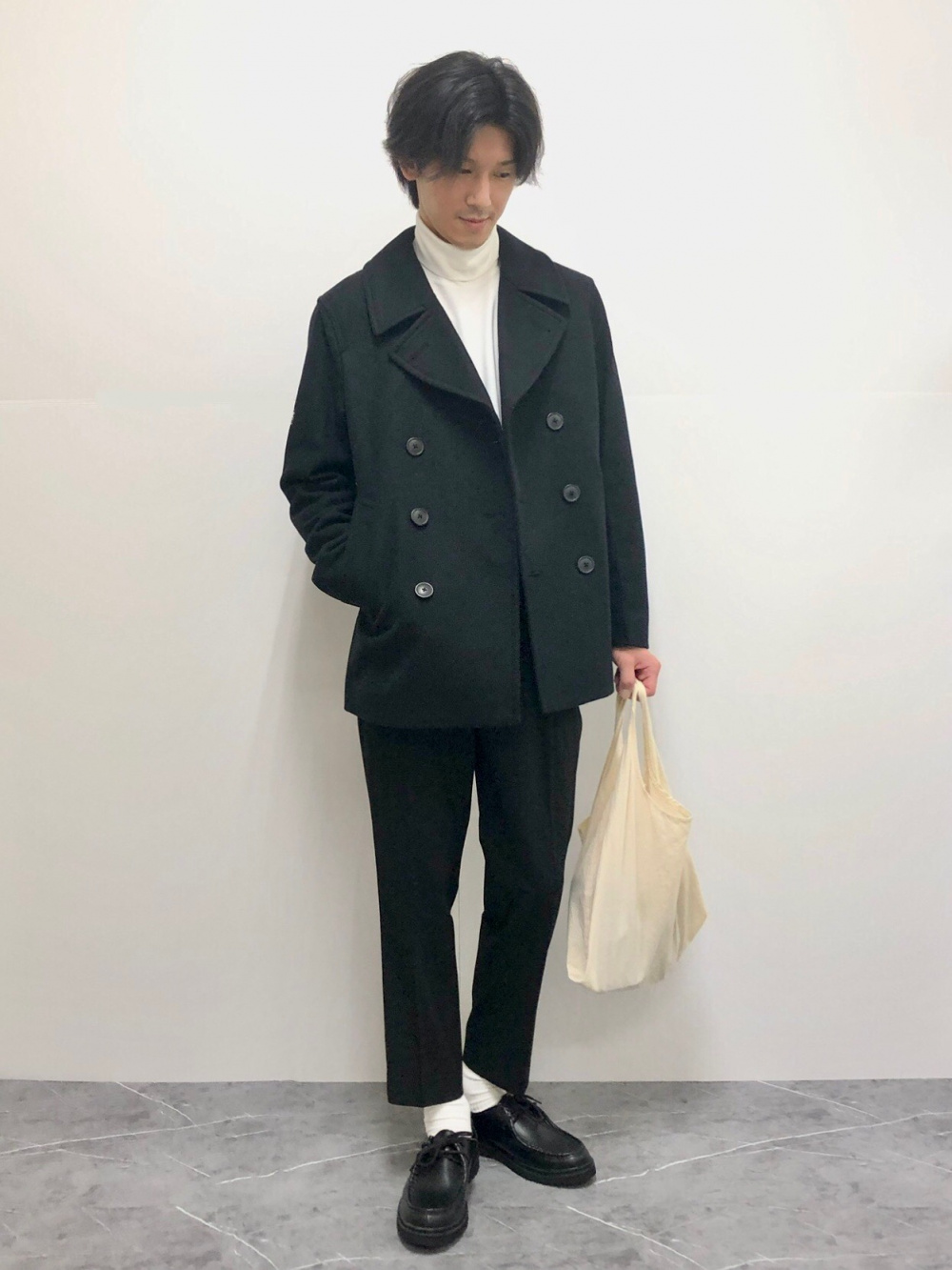 パンツスーツ　ツーウェイストレッチジャケット　スマートアンクルパンツ ユニクロ公式 | スマートアンクルパンツ2WAYストレッチ（グレン