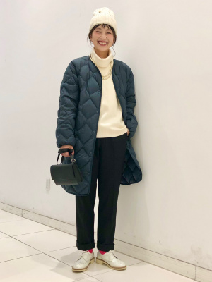 ユニクロ　ウルトラライトダウン　リラックスコート　ブラック　XL ユニクロ公式 | ウルトラライトダウンリラックスコート