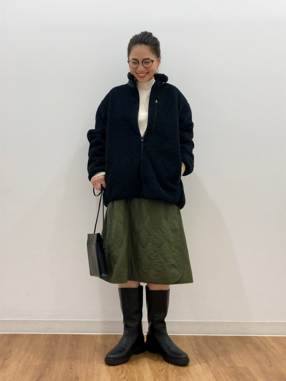 ウルトラライトダウンリラックスコート、モックネックプルオーバー