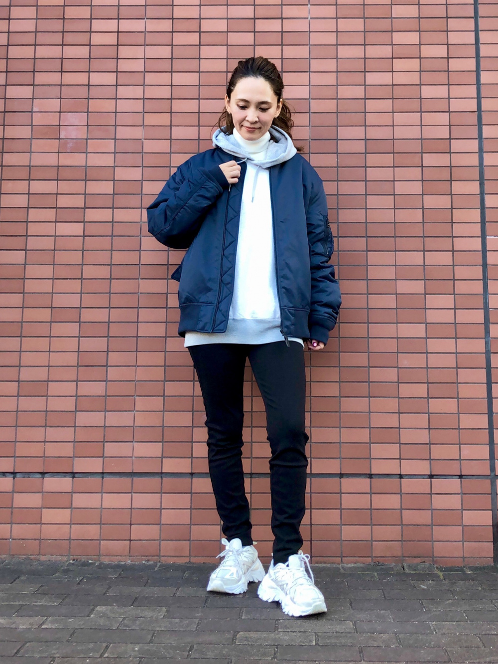 MA-1ブルゾン」の着用コーディネート| ユニクロ公式