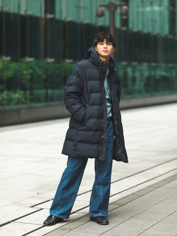 UNIQLO シームレスダウンコート - ダウンコート