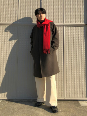 vivienne westwood ワイドパンツ コーデュロイ XL ブラウン ユニクロ公式 | コーデュロイワイドパンツ（丈標準69～71cm）