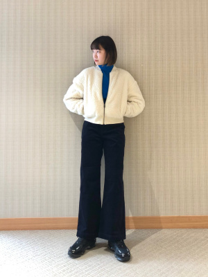 ユニクロ公式 | 防風アウターフリースリブブルゾン