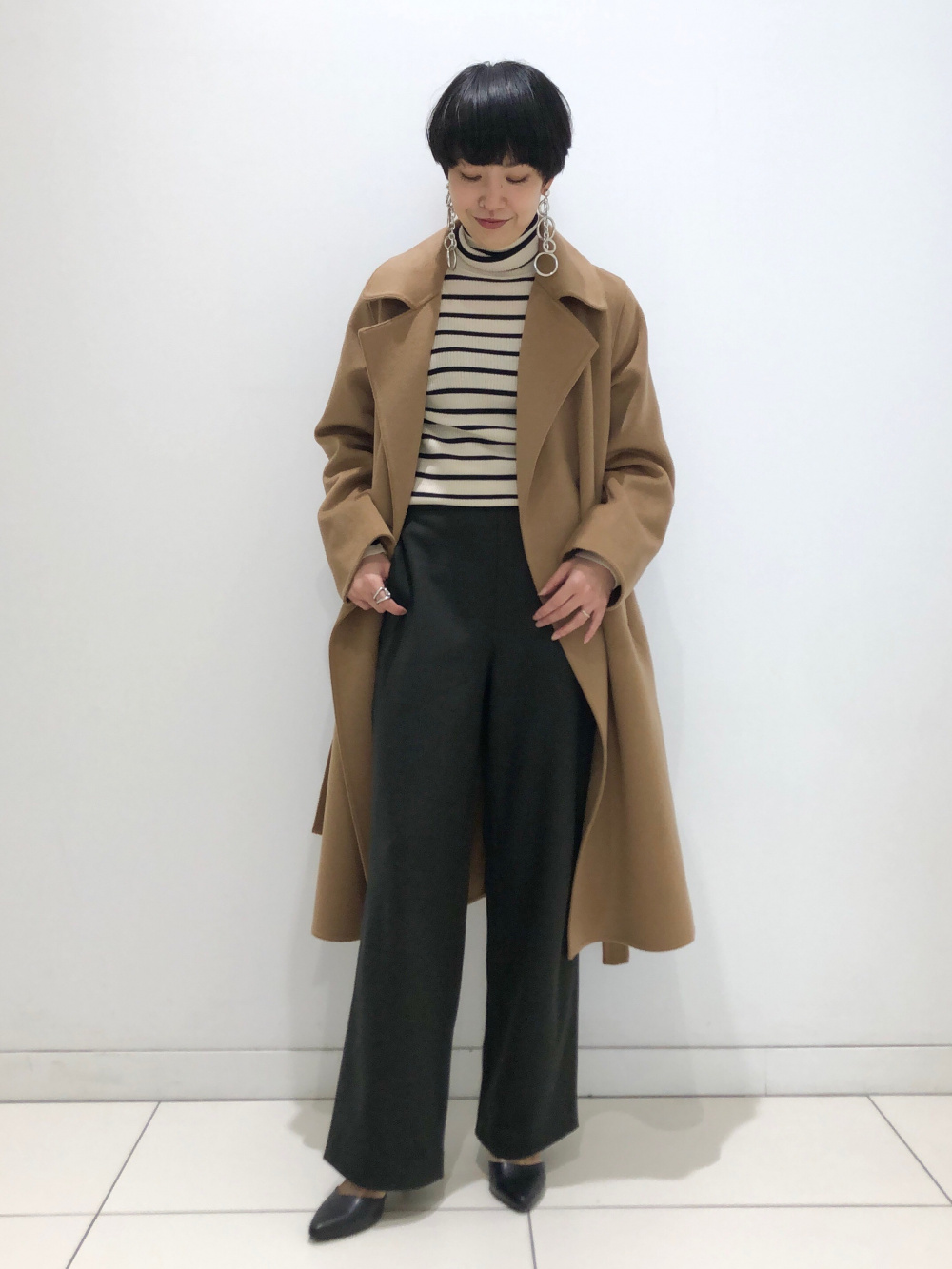 ブラッシュドジャージーパンツ　ブラッシュドジャージシャツジャケット　セットアップ ユニクロ公式 | ブラッシュドジャージーシャツジャケット