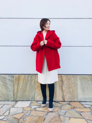 ユニクロ公式 | フーデッドショートコート