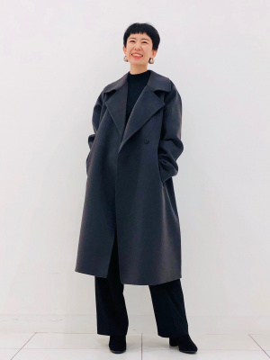 ユニクロ公式 | リブハイネックT（長袖）