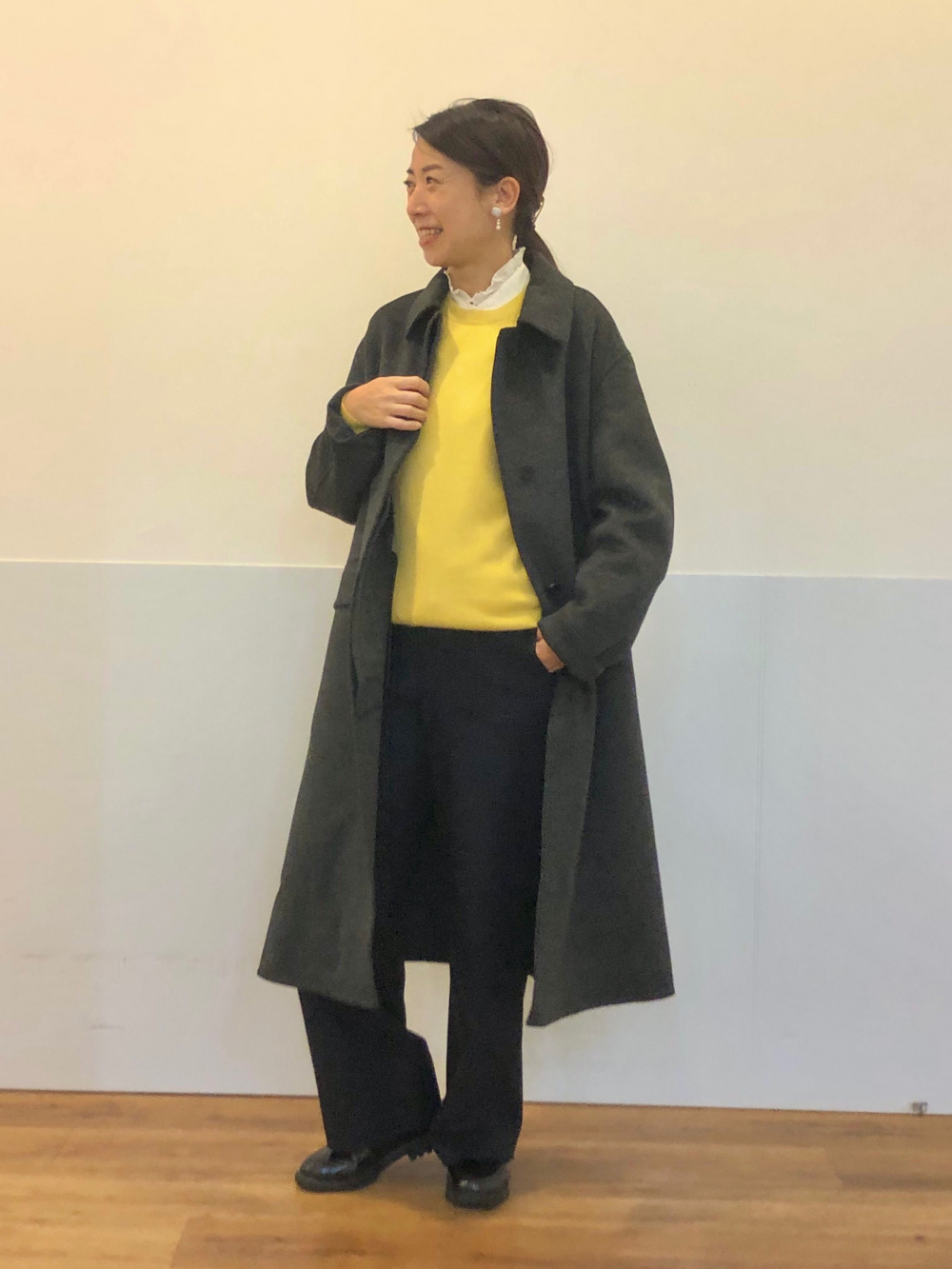 ブラッシュドジャージーパンツ　ブラッシュドジャージシャツジャケット　セットアップ ブラッシュドジャージーシャツジャケット セットアップ可能