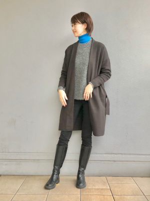 ユニクロ公式 | ローゲージモックネックセーター（長袖）