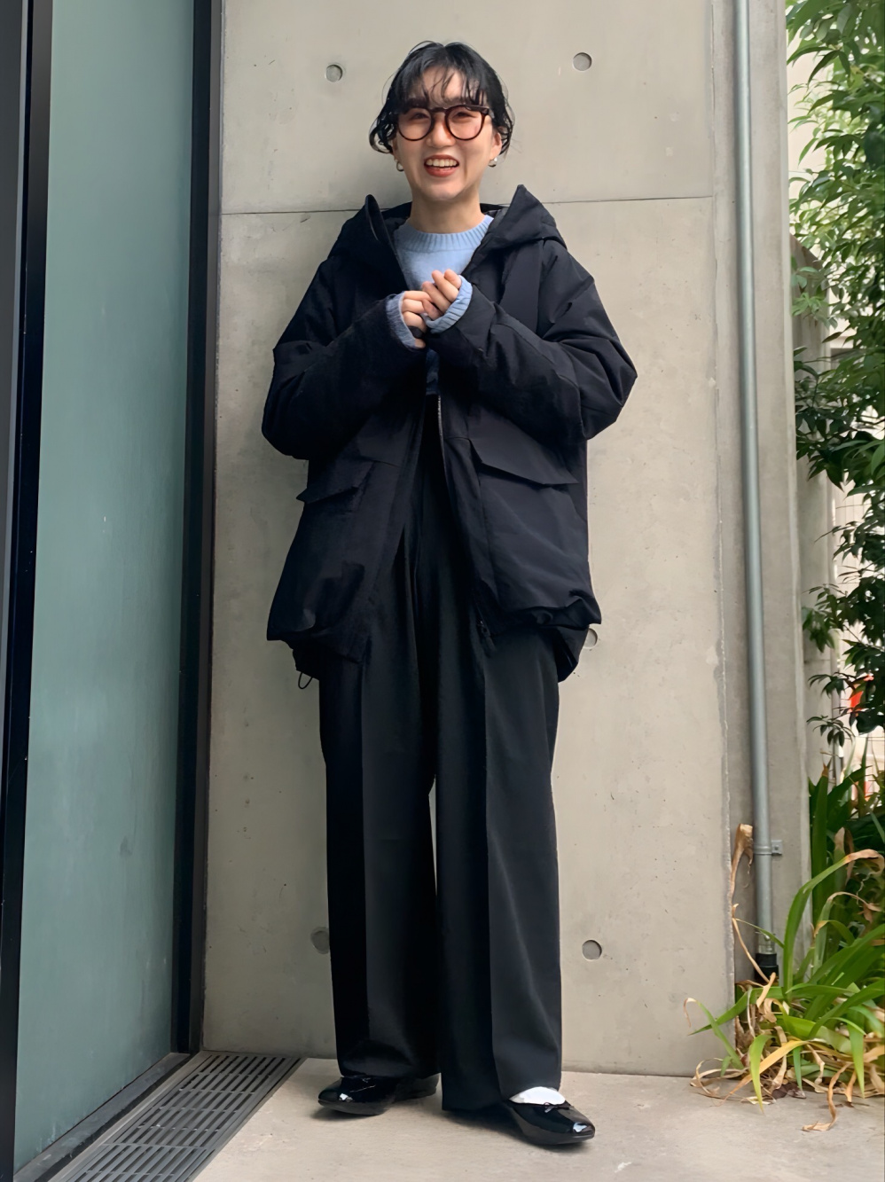 【美品/未使用】ユニクロ　ハイブリッドダウンパーカ（3Dカット） Ｍ　ネイビー 美品 ユニクロ ハイブリッドダウンパーカー（3Dカット）メンズM