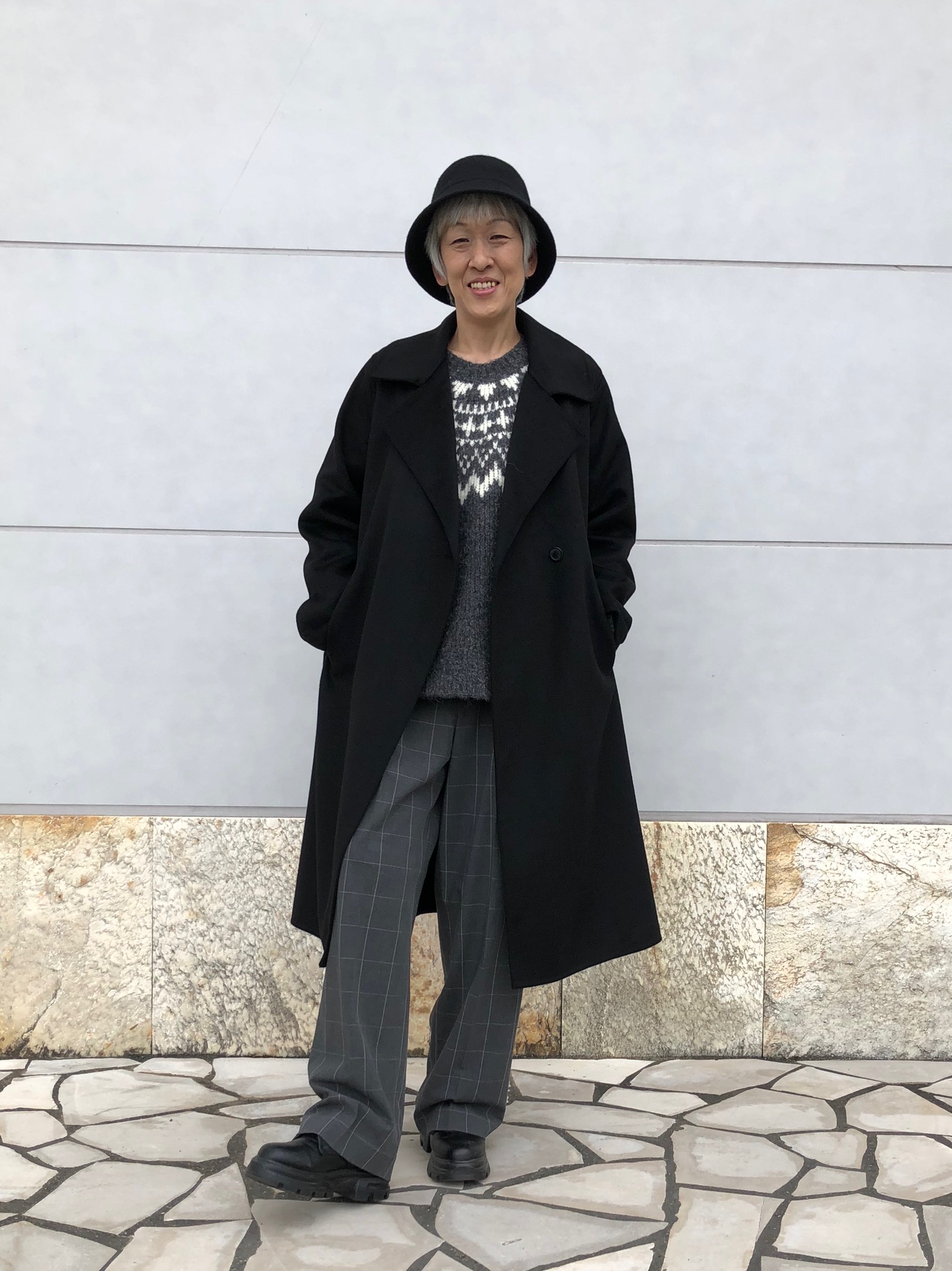 ユニクロUNIQLO テーラードダブルシルエットデザイン ゆったり
