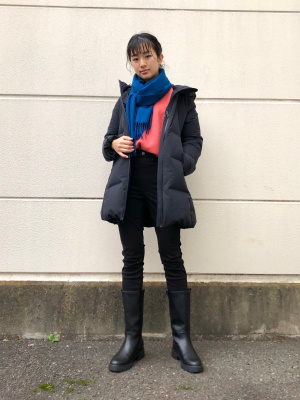 ユニクロ公式 | ストレッチシームレスダウンショートコート