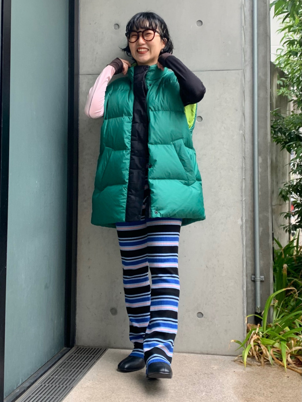UNIQLO マルニ ダウンベスト Mサイズ グリーン MARNI - メルカリ