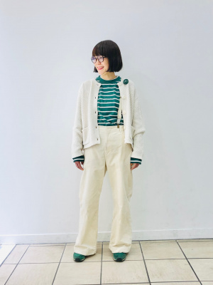 ユニクロ公式 | コーデュロイワイドパンツ（丈標準69～71cm）