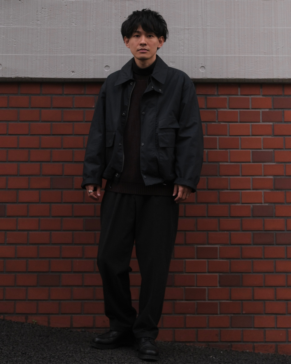 ユーティリティショートブルゾン」の着用コーディネート| ユニクロ公式