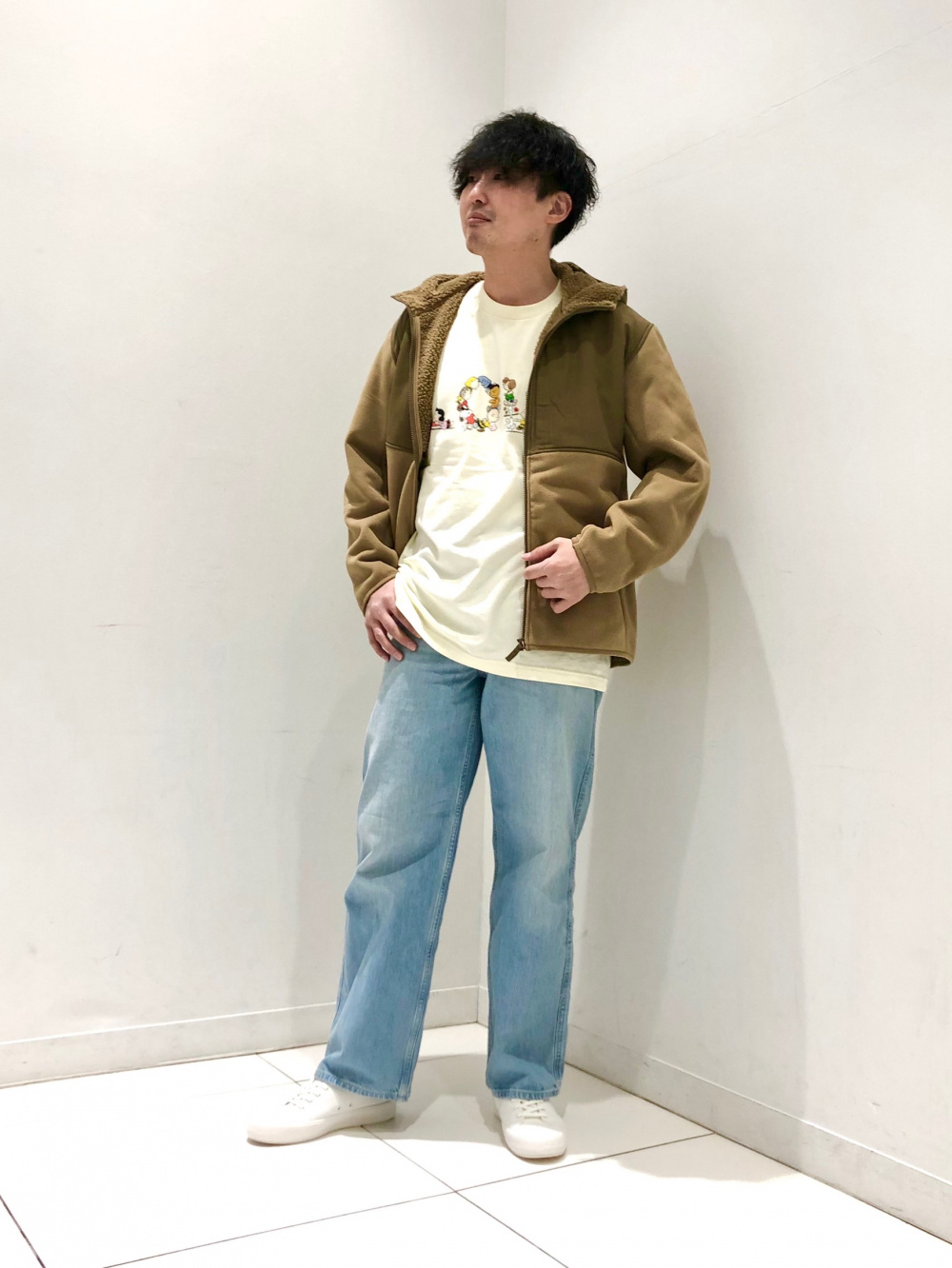 パフテックリブブルゾン（ヒートテックウォームパデッド
