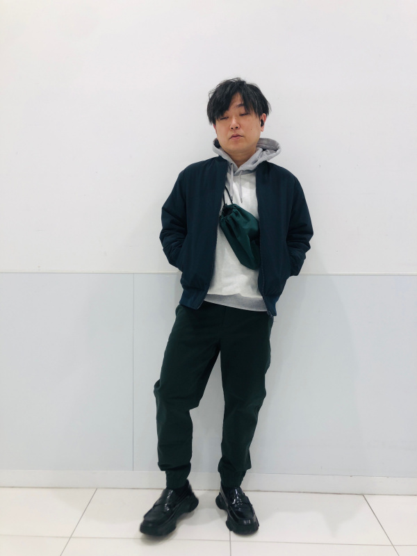 パフテックリブブルゾン（ヒートテックウォームパデッド）（メンズ）の