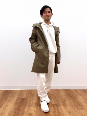 UNIQLO×Theory ブロックテックコートS黒