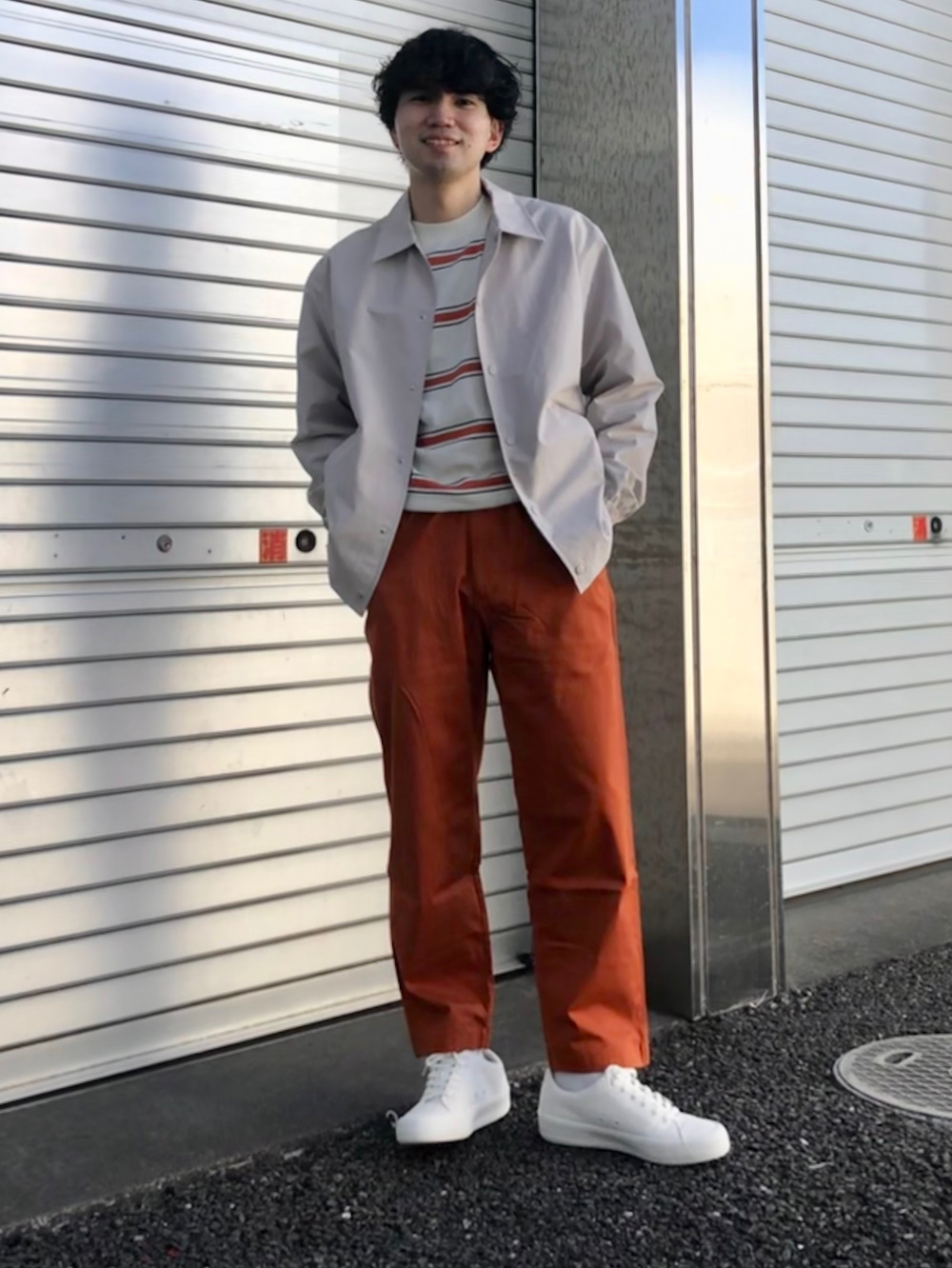 オーバーサイズロングスリーブデニムシャツ main image 1