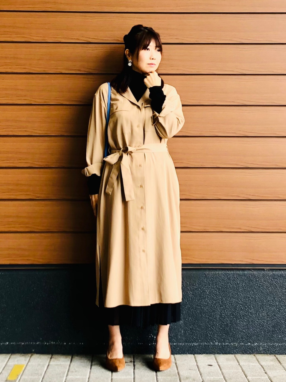 シルクレギュラーカラーシャツ（長袖・コントワーデコトニエ