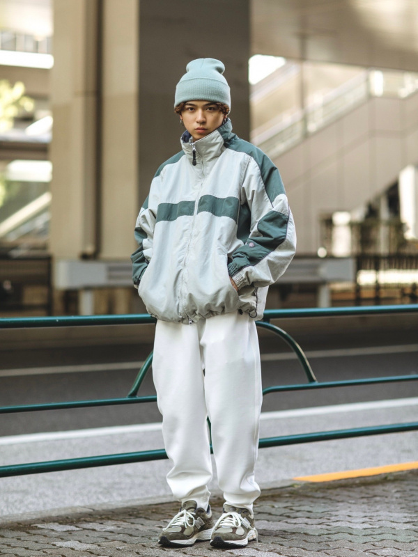 ストレッチドライスウェットパンツ（丈長め68～74cm）のコーディネート
