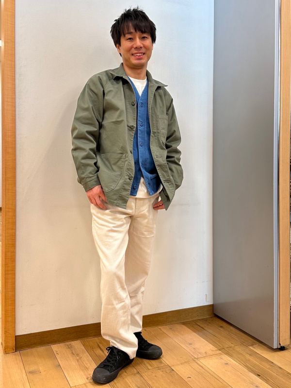 UNIQLO インディゴスウェットカーディガン 64ブルー 男女兼用 新品未開封 カーディガン